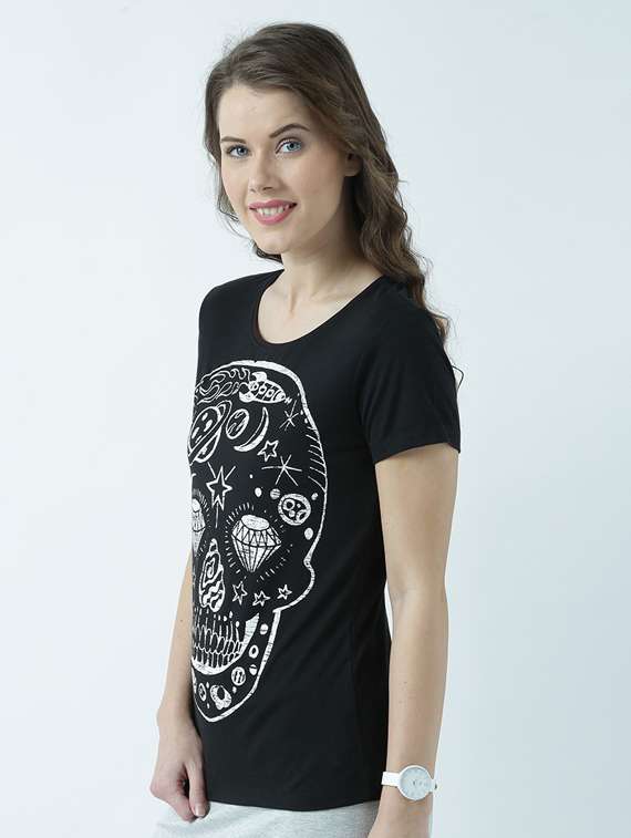 women's front print  t-shirt - 19582916 -  Standard Image - 1