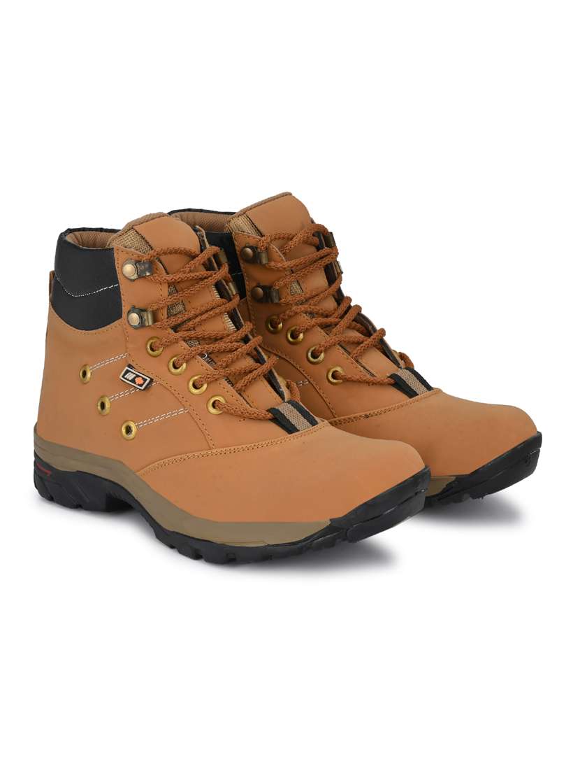 men beige high ankle boots - 19585156 - Standard Image - 1
