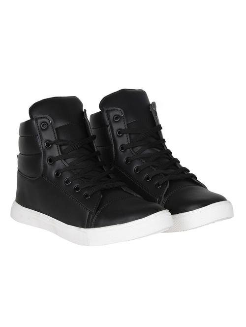 black men's lace up sneakers - 19585324 -  Standard Image - 0