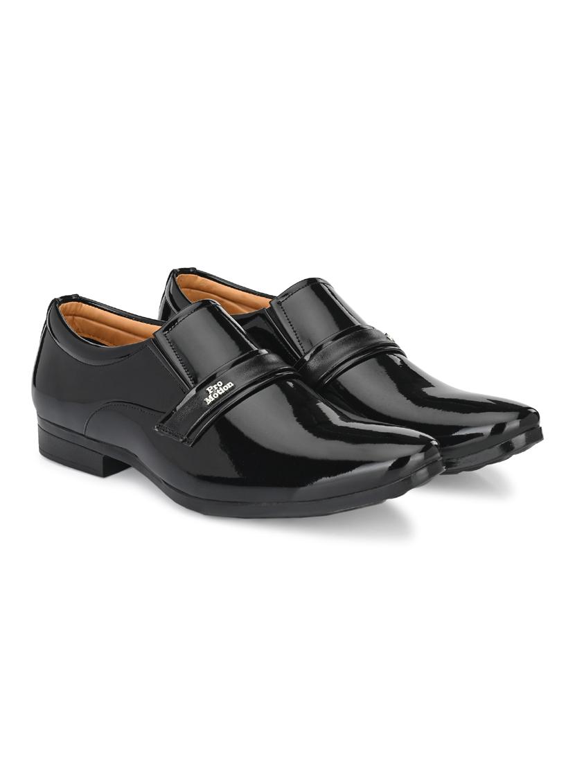black slip on shoes - 19585473 - Standard Image - 1