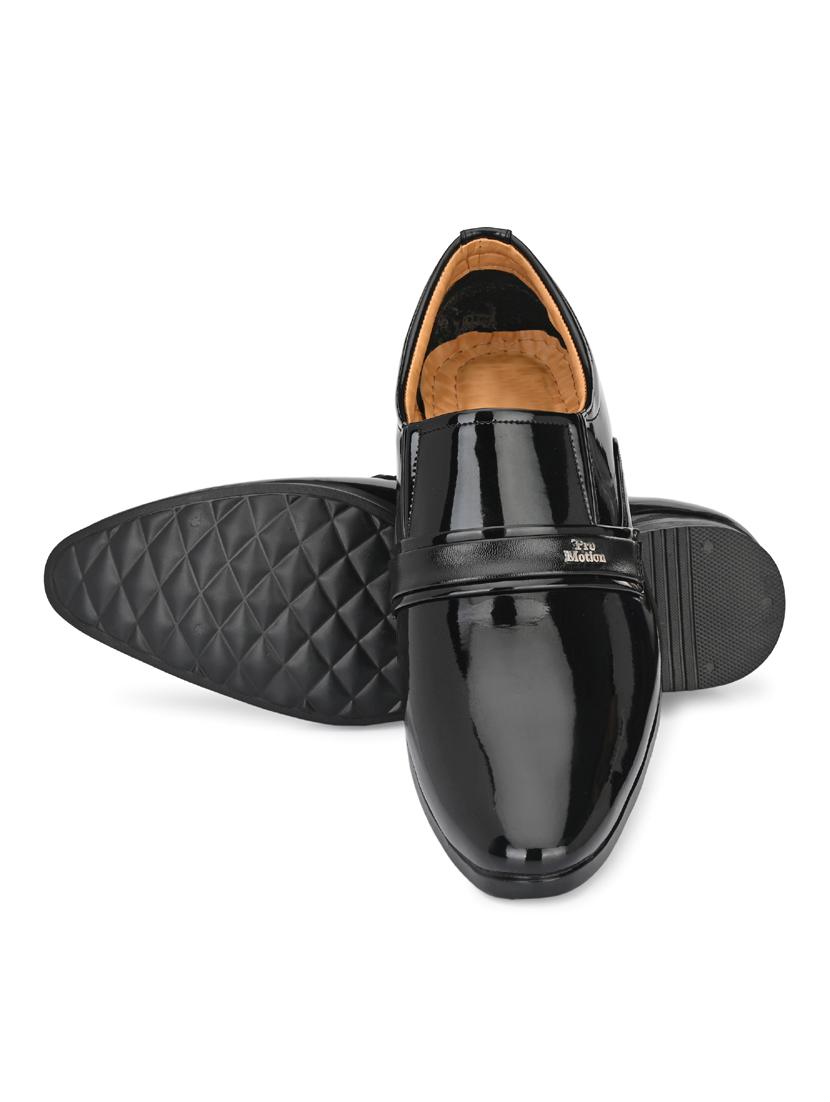 black slip on shoes - 19585473 - Standard Image - 4