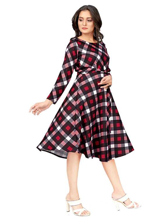 women's fit & flare  dress - 19585865 -  Standard Image - 1