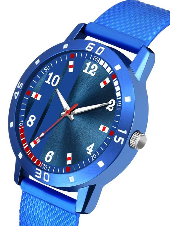 men's round shape analog watch combo - 19586015 -  Standard Image - 1