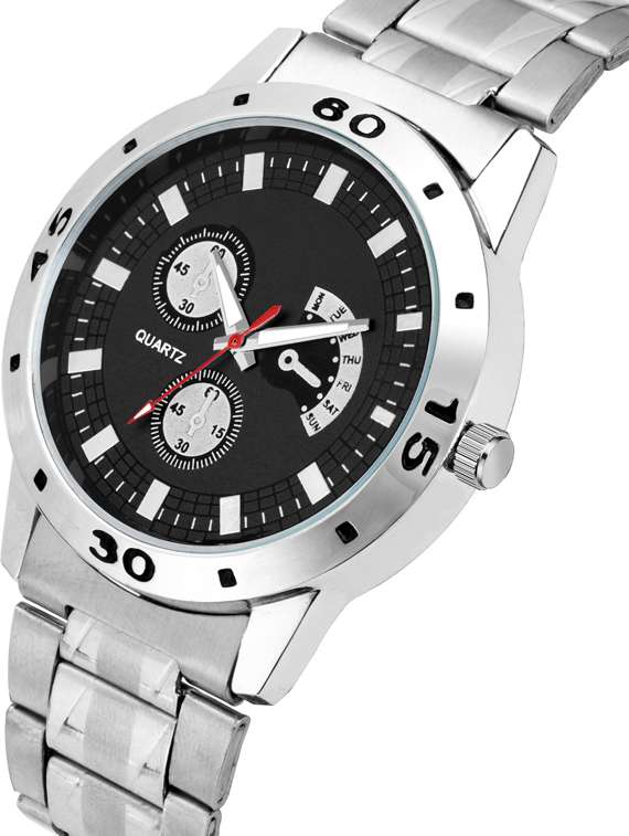 men's round shape analog watch  - 19586023 -  Standard Image - 1