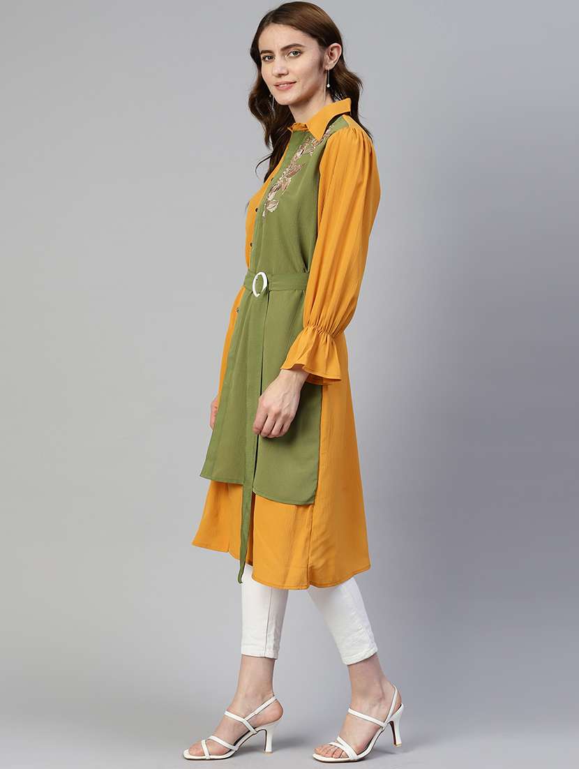 women's a line collared top - 19586767 -  Standard Image - 1