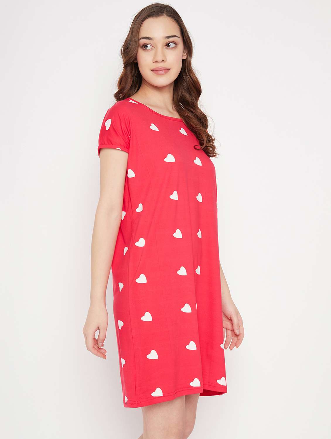round neck printed sleepshirt - 19586800 -  Standard Image - 1
