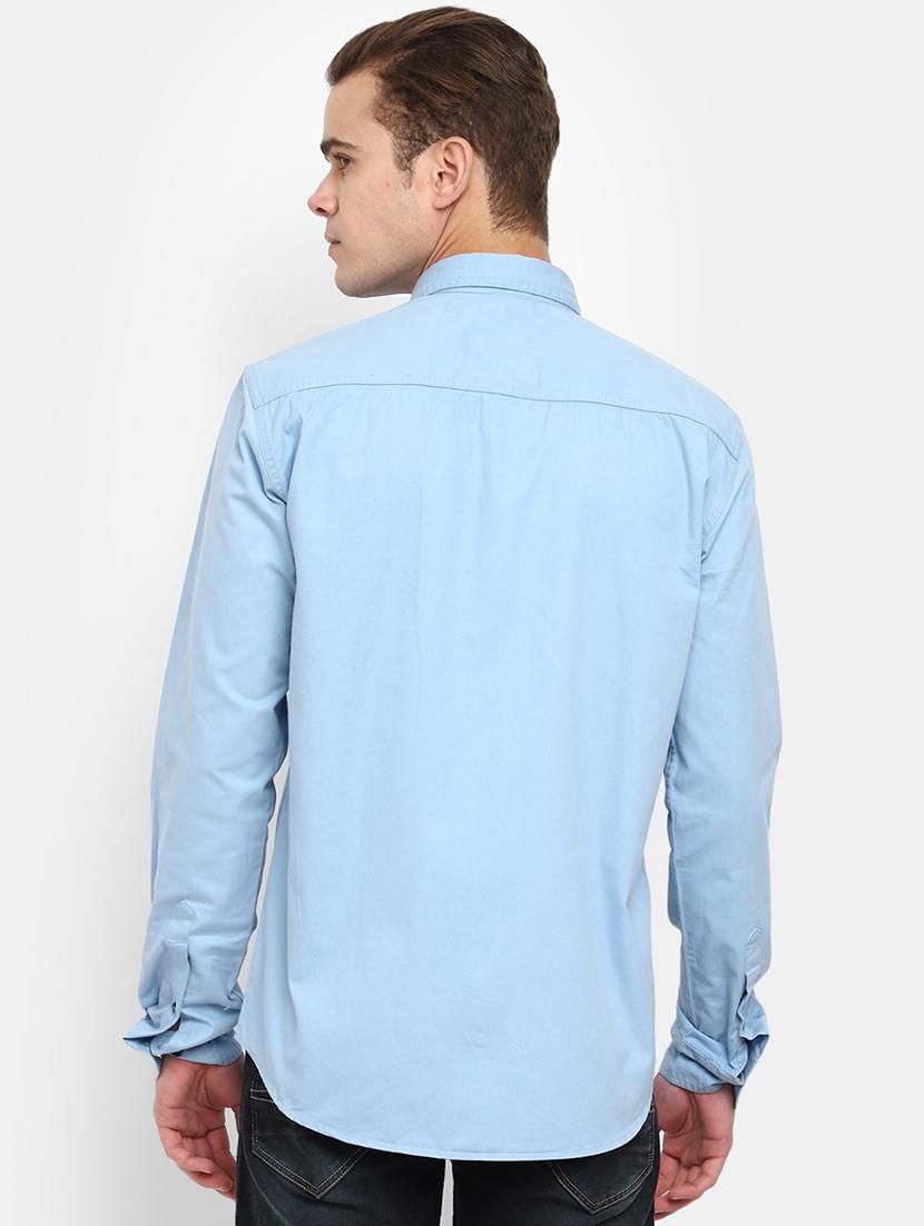 mens solid casual shirt - 19591227 -  Standard Image - 1