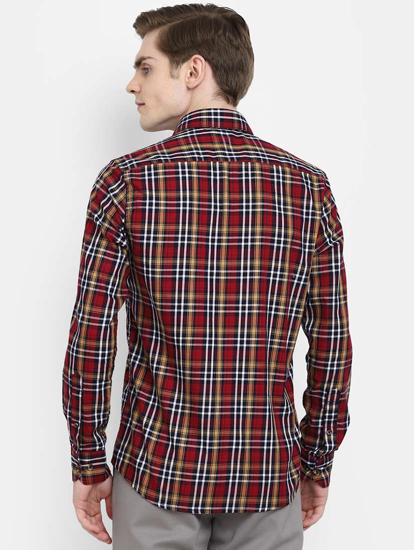 mens checks casual shirt - 19591799 -  Standard Image - 1