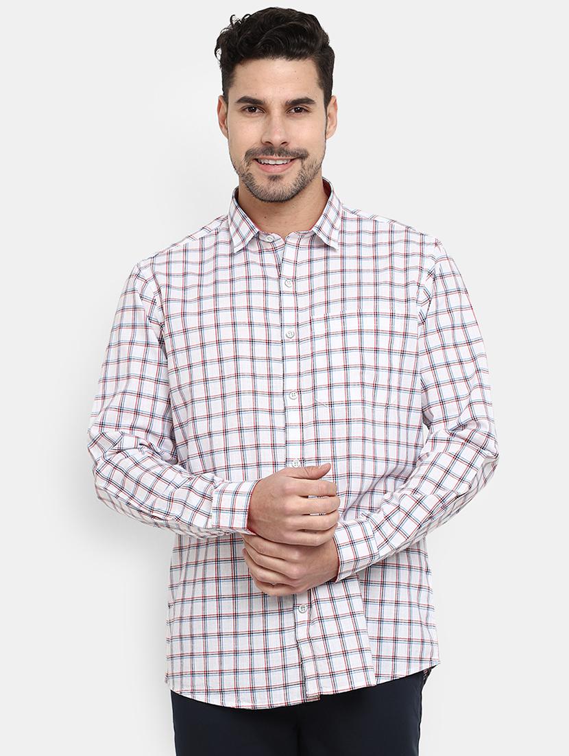 mens checks casual shirt