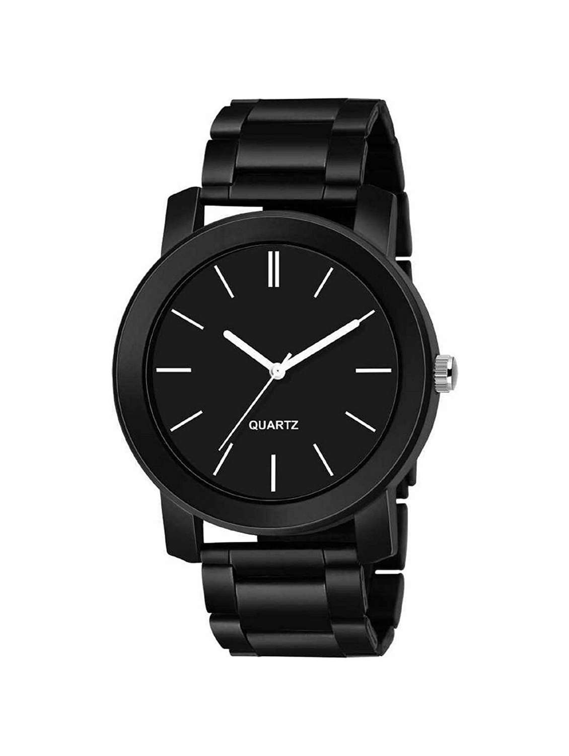 men's round shape analog watch 