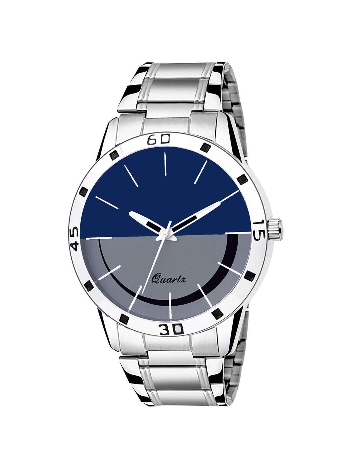 men's round shape analog watch 