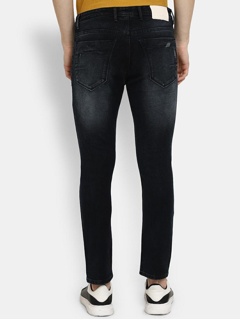 mens slim fit plain jeans - 19596472 - Standard Image - 1