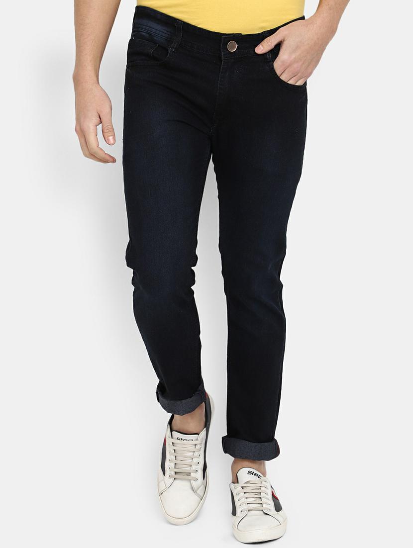 mens slim fit plain jeans
