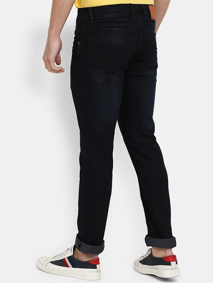 mens slim fit plain jeans - 19596509 - Standard Image - 1