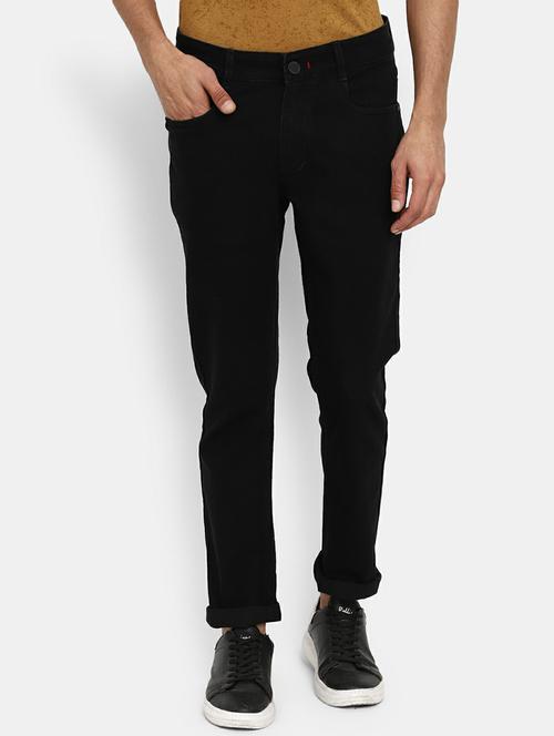 mens slim fit plain jeans - 19596516 - Standard Image - 0