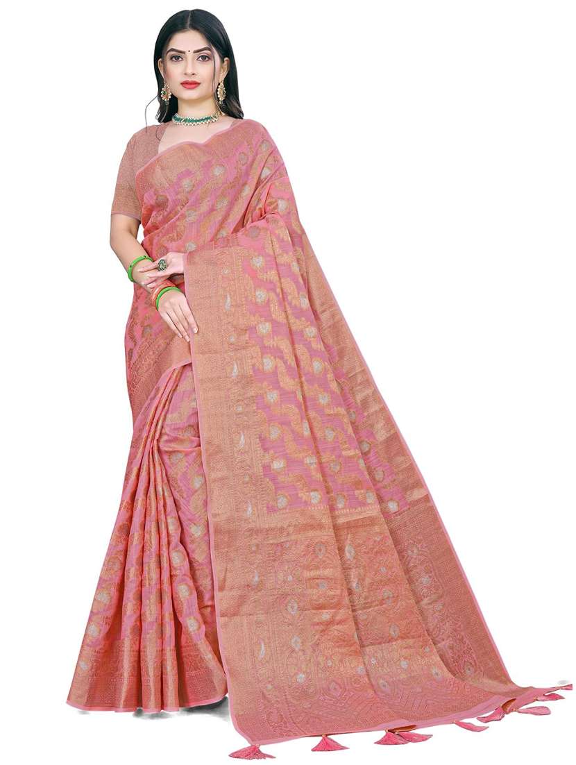 women's banarasi saree with blouse