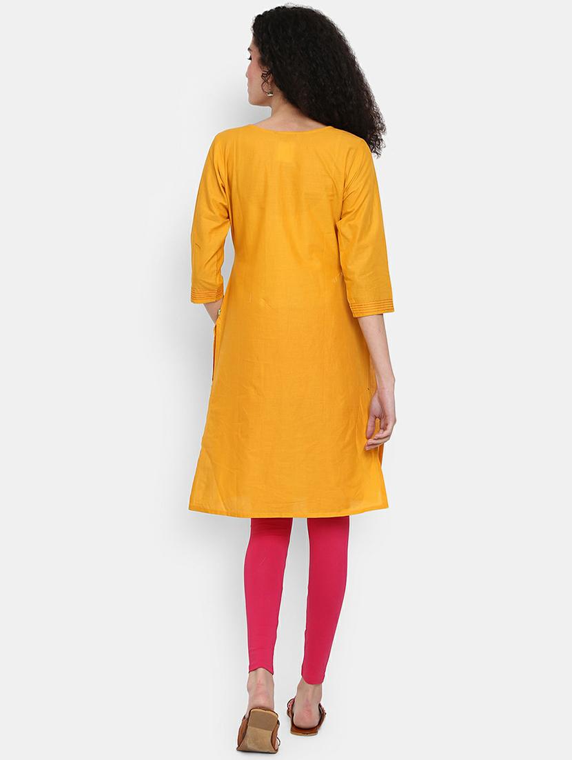 women's straight kurta - 19598047 - Standard Image - 1