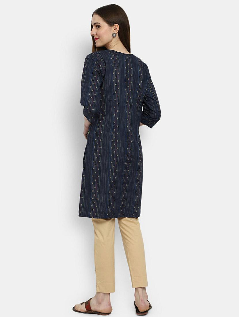 women's straight kurta - 19598266 - Standard Image - 1