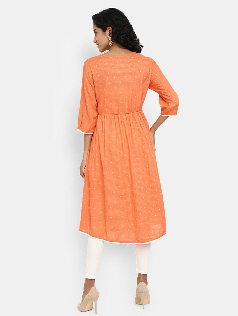 women's flared kurta - 19598269 - Standard Image - 1