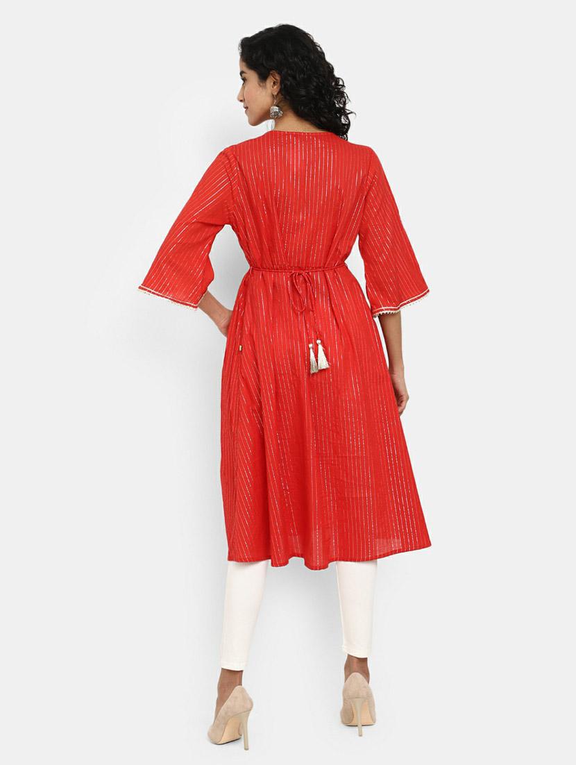 women's a-line kurta - 19598270 -  Standard Image - 1