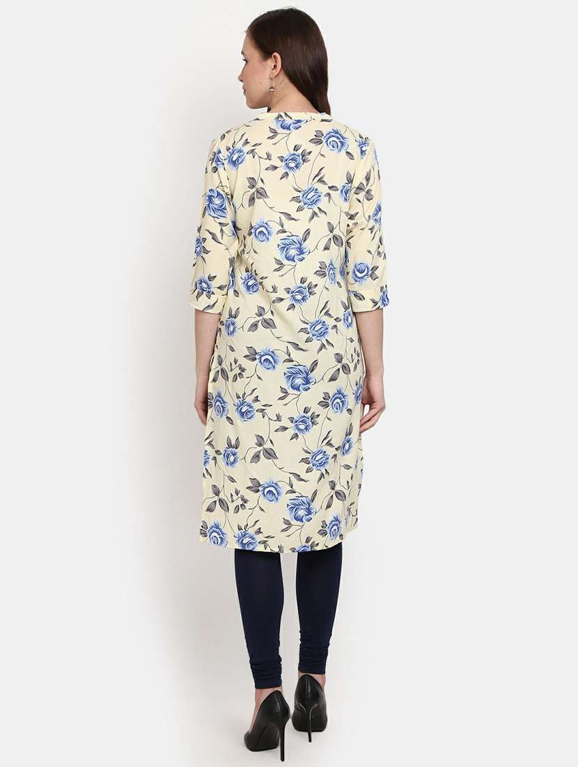 women's straight kurta - 19598275 -  Standard Image - 1