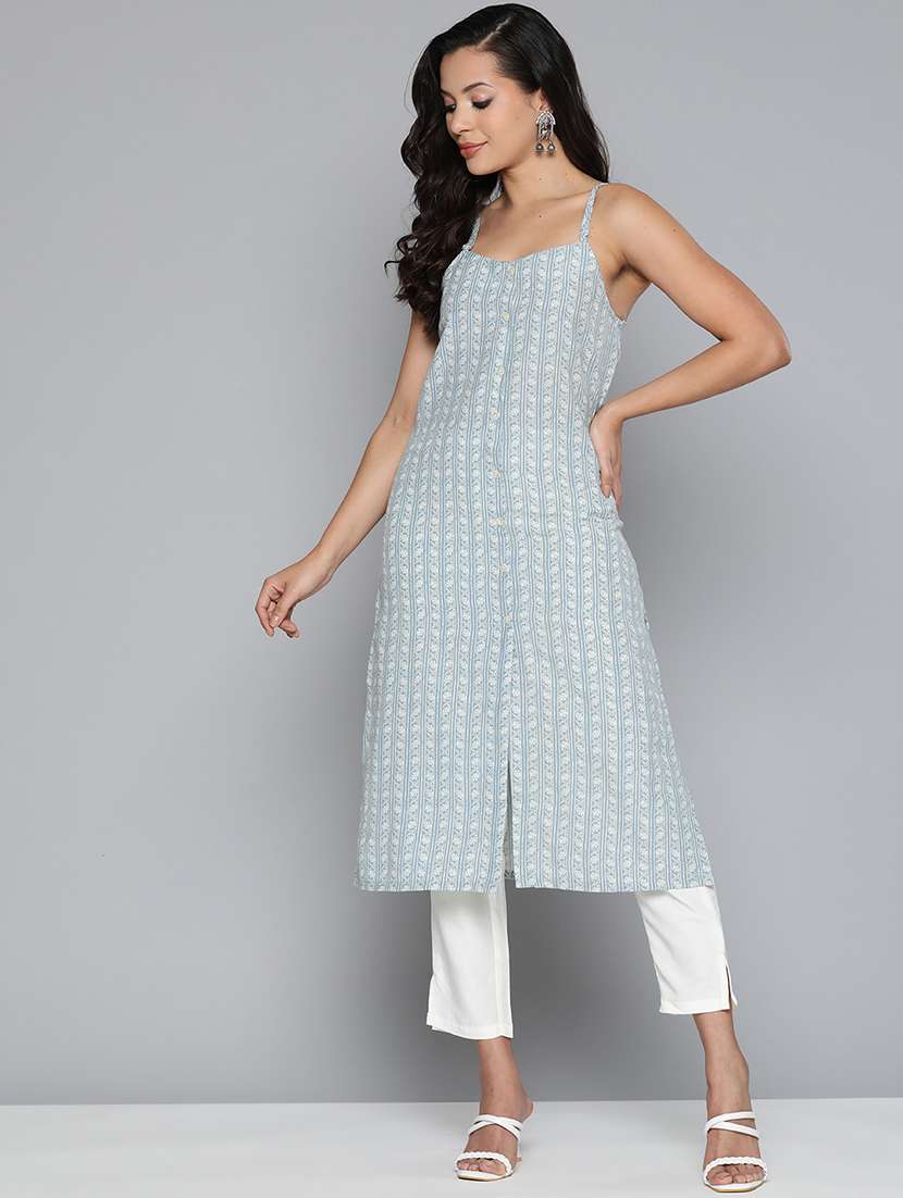 women's front slit kurta