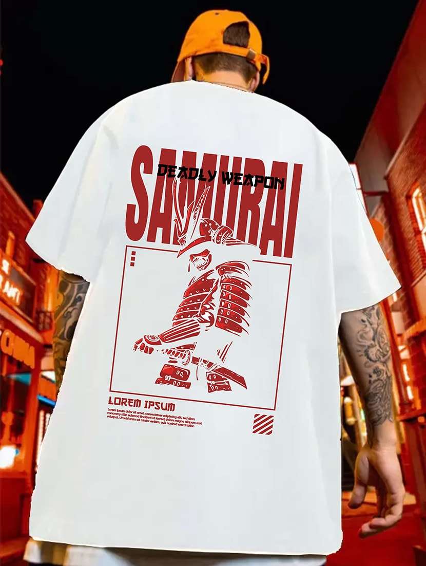 crew neck printed cotton t-shirt - 19600845 - Zoom Image - 0