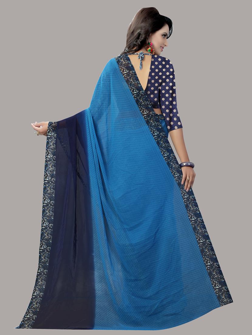 paisley printed woven saree with blouse - 19603233 - Standard Image - 1