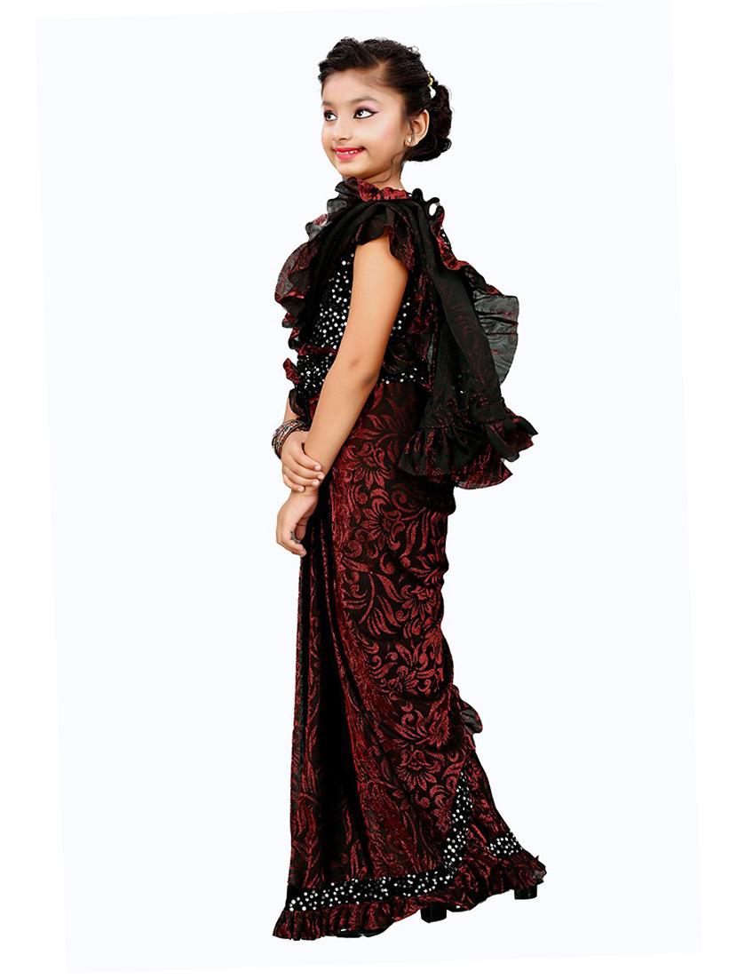 self design bollywood saree - 19605736 - Standard Image - 1