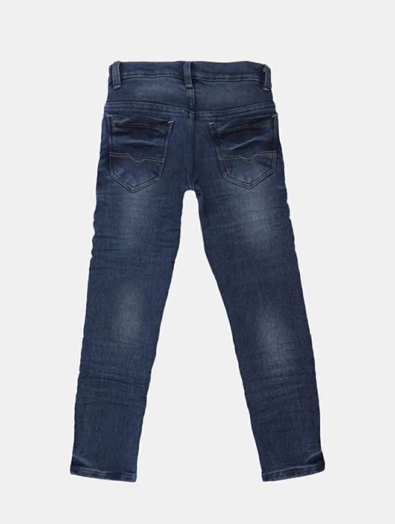 boy's plain slim fit jeans - 19606643 -  Standard Image - 1