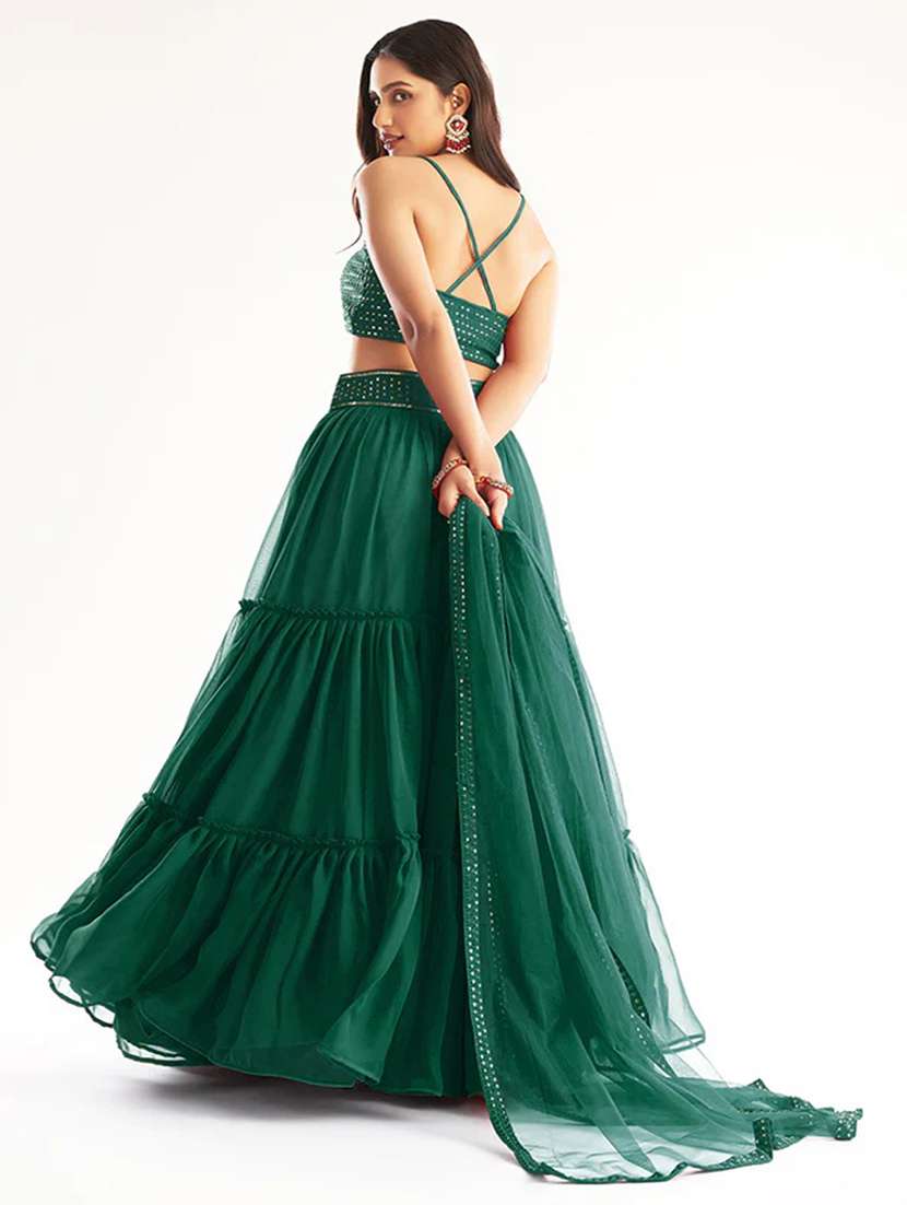 semi stitched lehenga choli with dupatta set - 19607925 -  Standard Image - 1