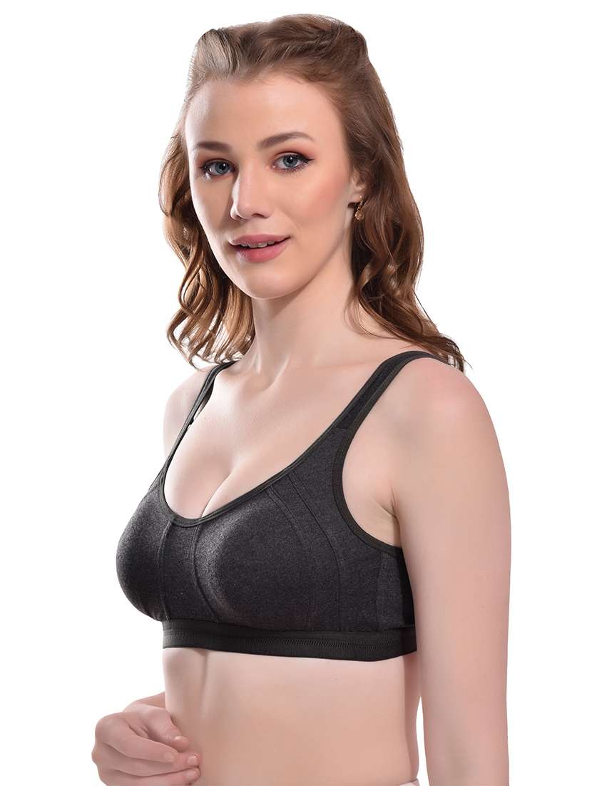 black hosiery plus bra - 19608111 -  Standard Image - 1