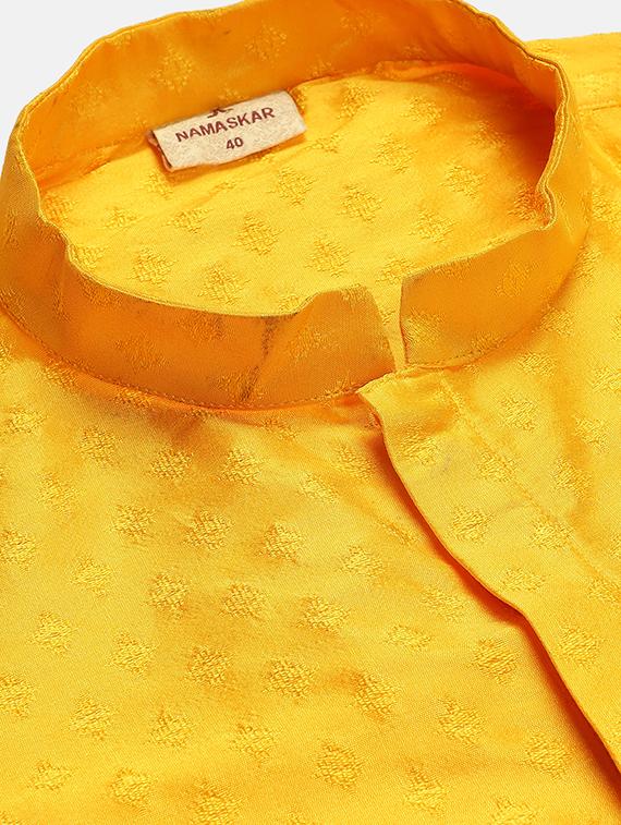 mandarin collar cotton kurta - 19608198 - Standard Image - 4