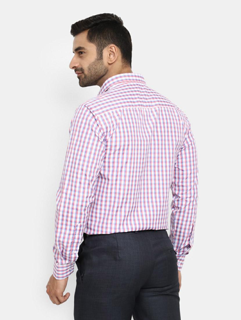 mens checks formal shirt - 19608685 - Standard Image - 1