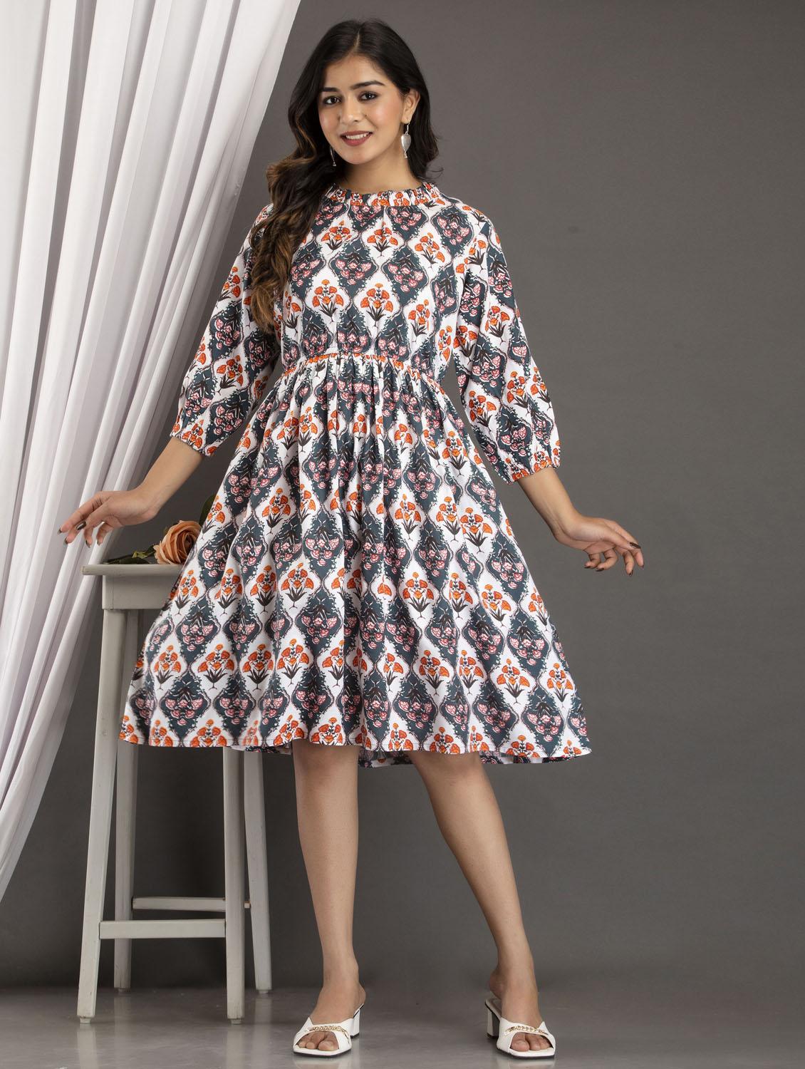 women's fit & flare  dress - 19608740 -  Zoom Image - 0