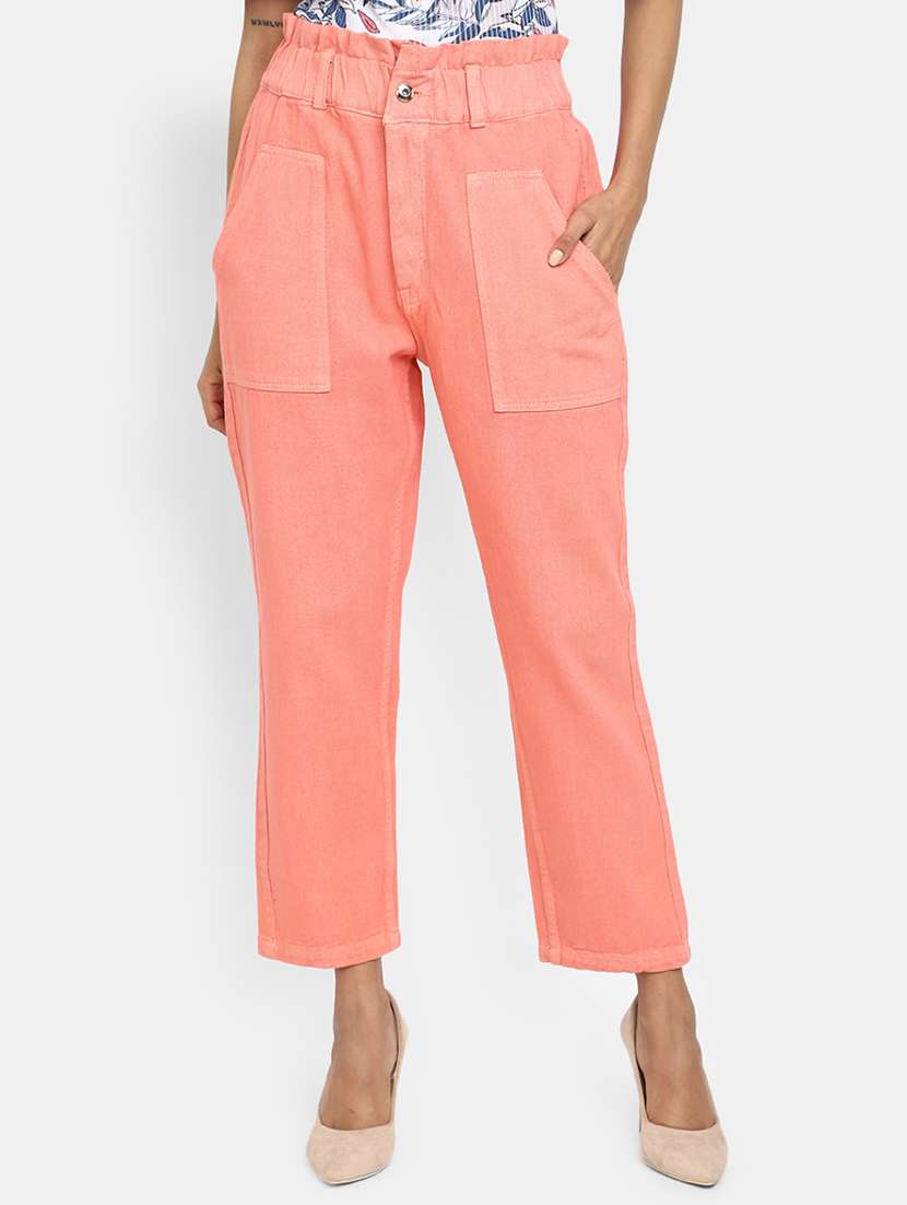 women's plain slouchy jeans