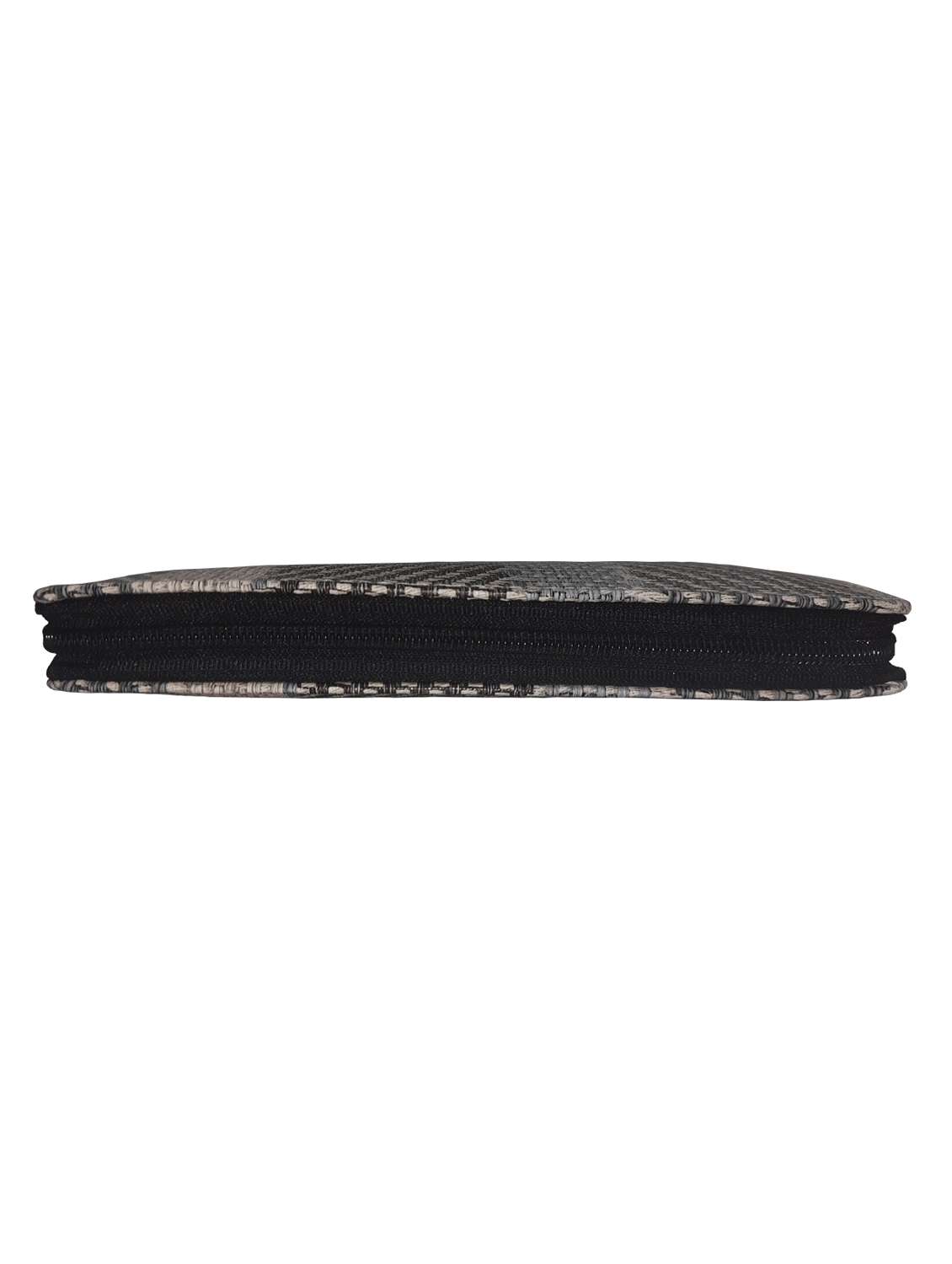 black leatherette (pu) regular clutch - 19616201 - Standard Image - 4