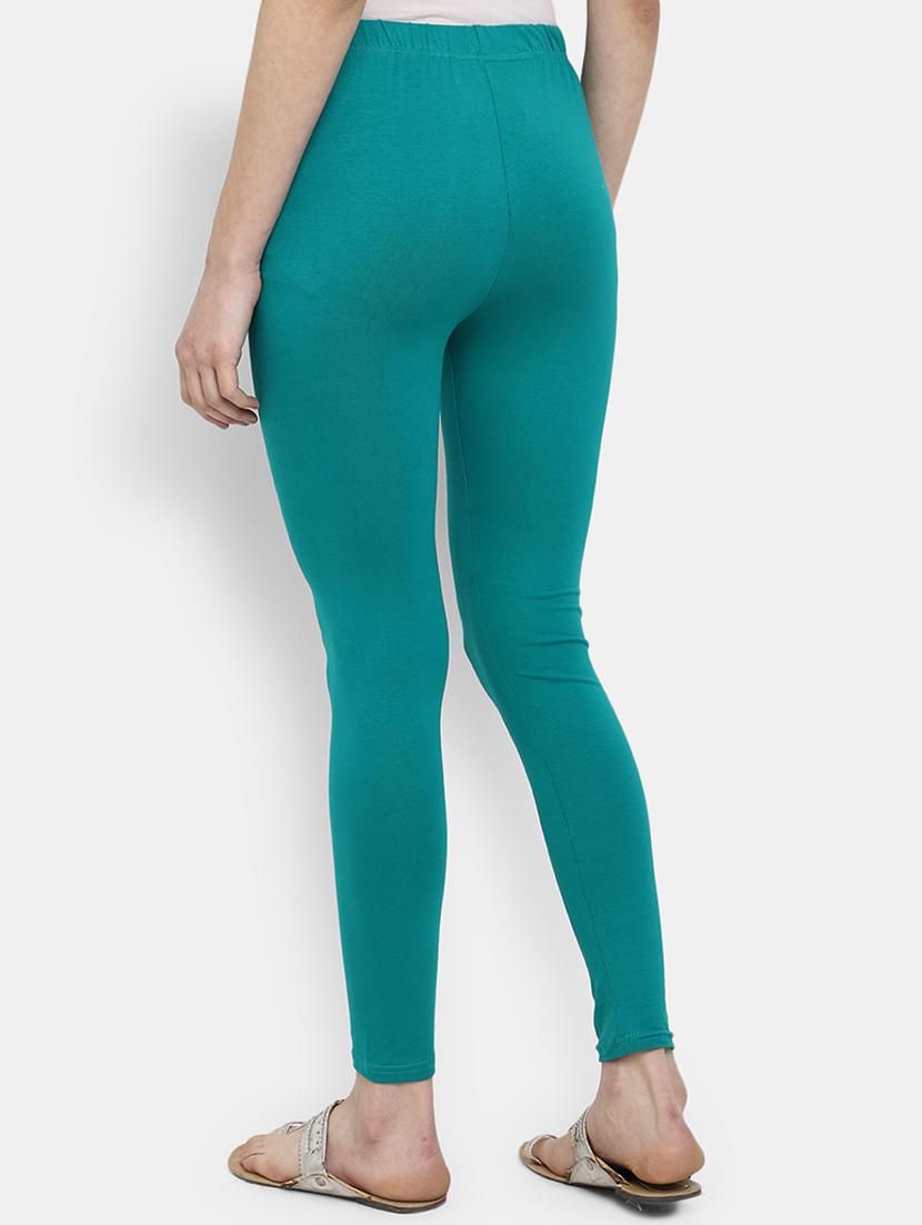 teal cotton legging - 19616289 -  Standard Image - 1
