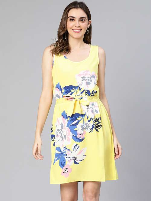women's shift floral dress - 19616343 - Standard Image - 0