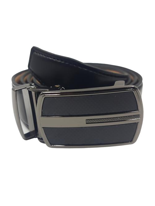 black leatherette belt - 19616535 - Standard Image - 0
