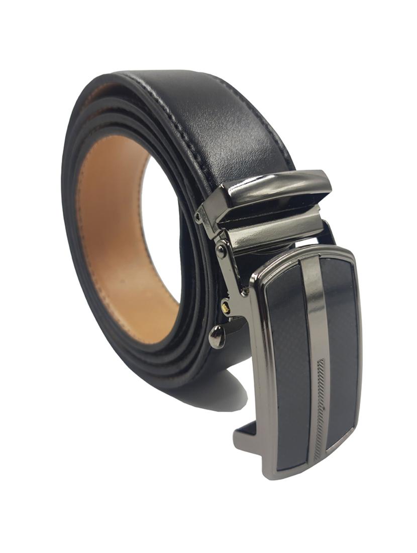 black leatherette belt - 19616535 - Standard Image - 1
