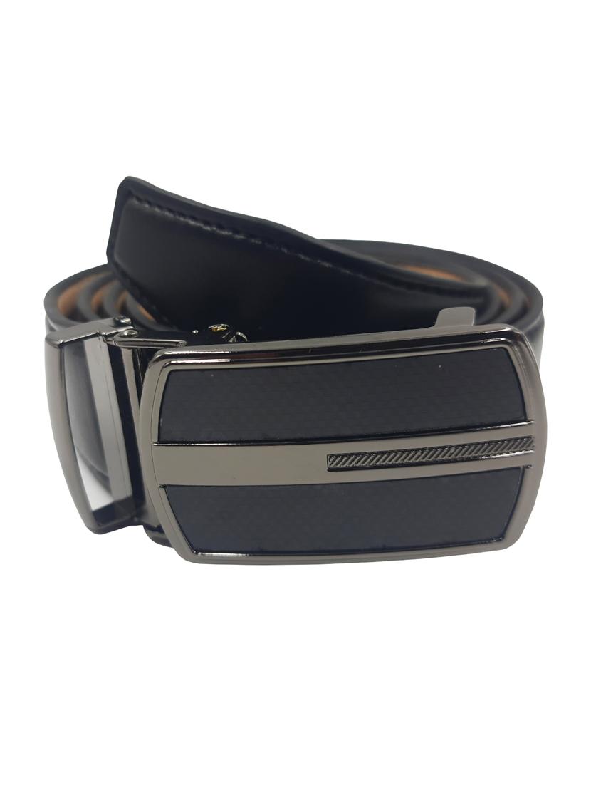 black leatherette belt - 19616535 - Standard Image - 4