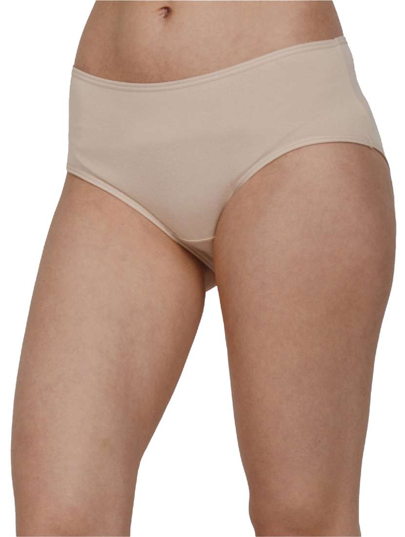 beige cotton hipster panty - 19616729 -  Standard Image - 1