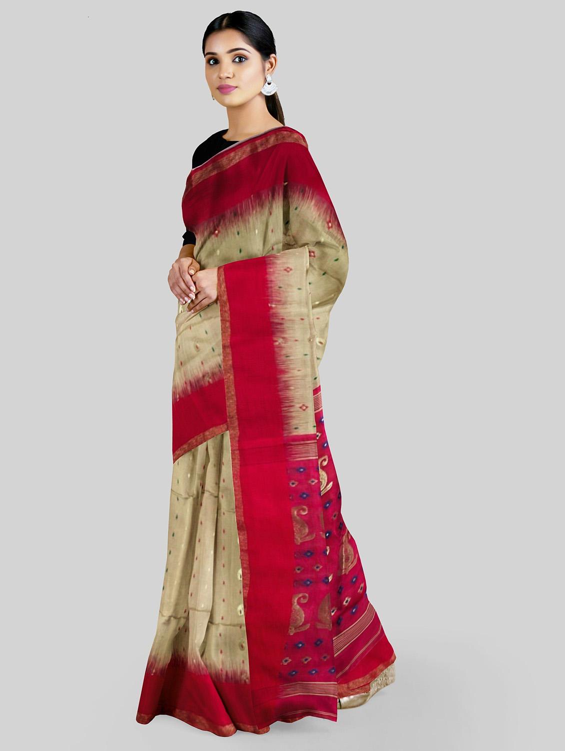 women's self design multi colored saree - 19617120 - Standard Image - 1