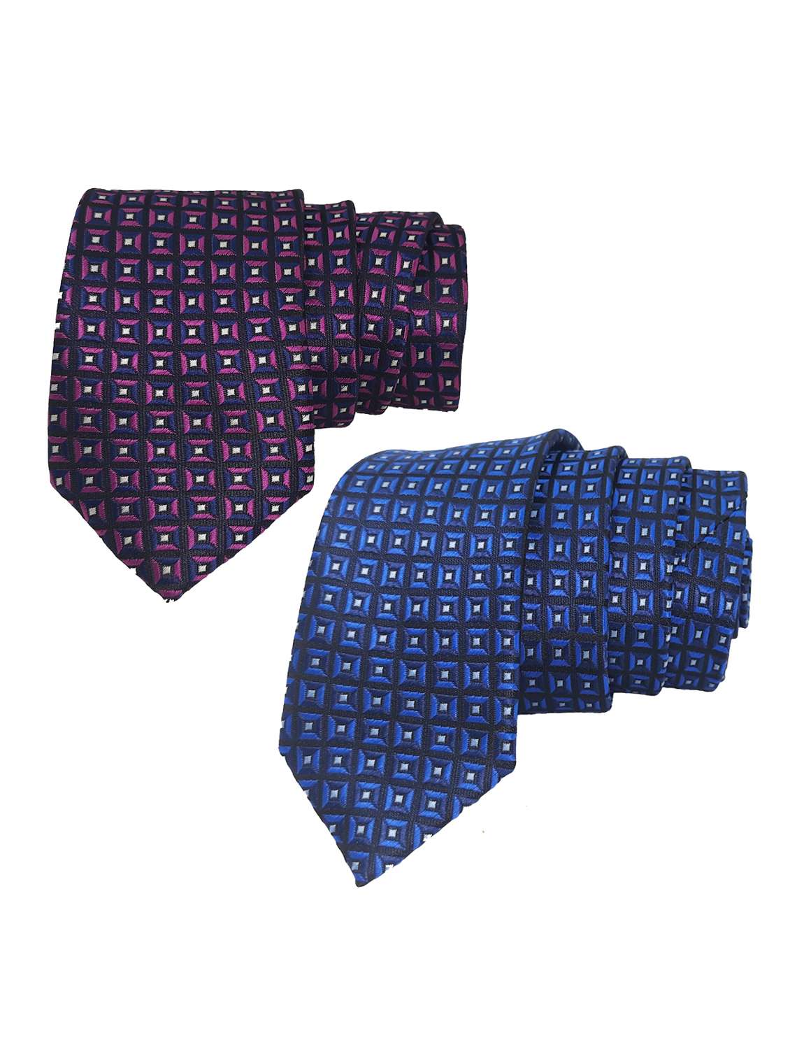 men's pack of 2 necktie - 19617258 - Standard Image - 1