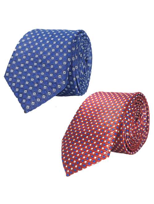 men's pack of 2 necktie - 19617270 - Standard Image - 0