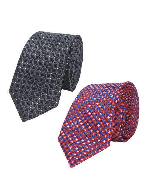 men's pack of 2 necktie - 19617282 - Standard Image - 0