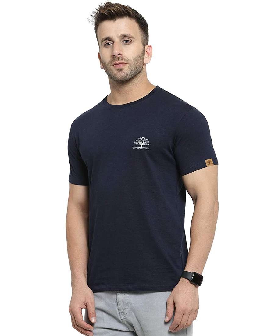 crew neck logo print t-shirt - 19617498 -  Standard Image - 1