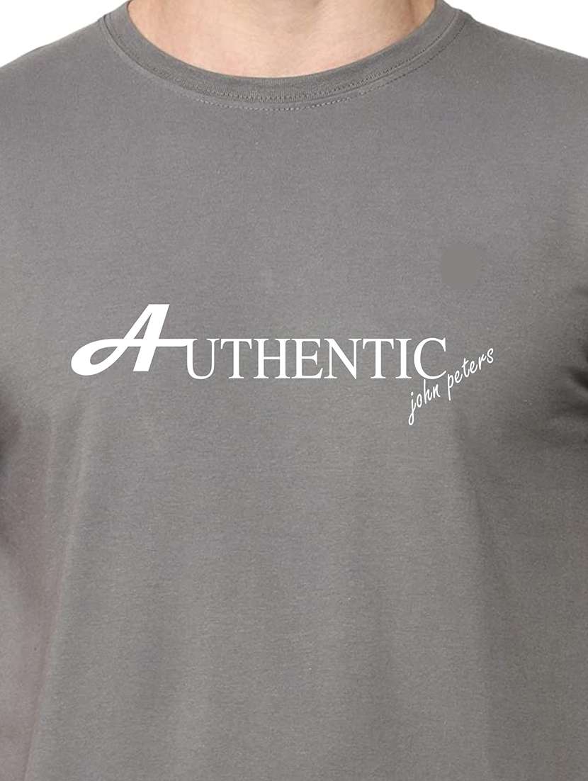 men chest print short sleeve t-shirt - 19617523 - Standard Image - 4