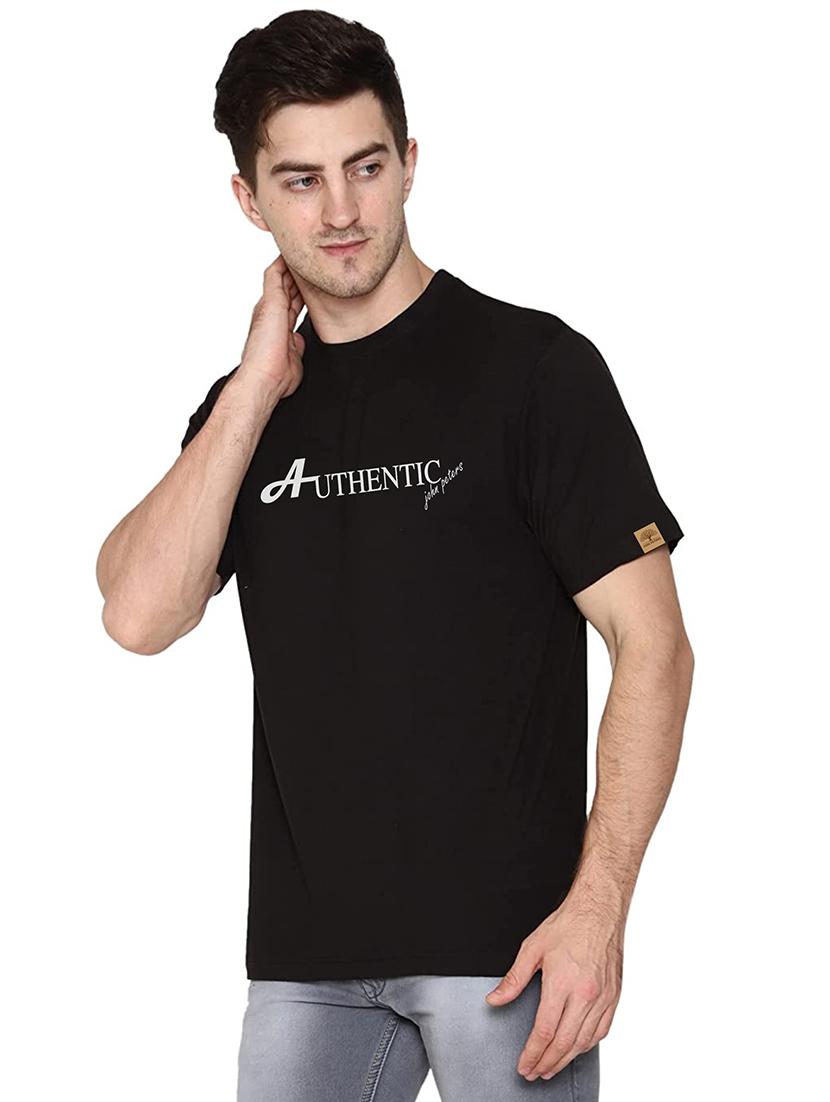 crew neck chest print t-shirt - 19617524 - Standard Image - 1